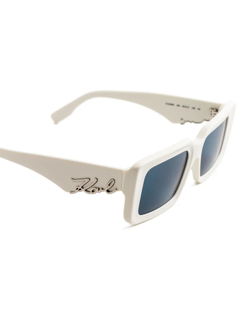 Karl Lagerfeld Karl Signature zonnebril Wit