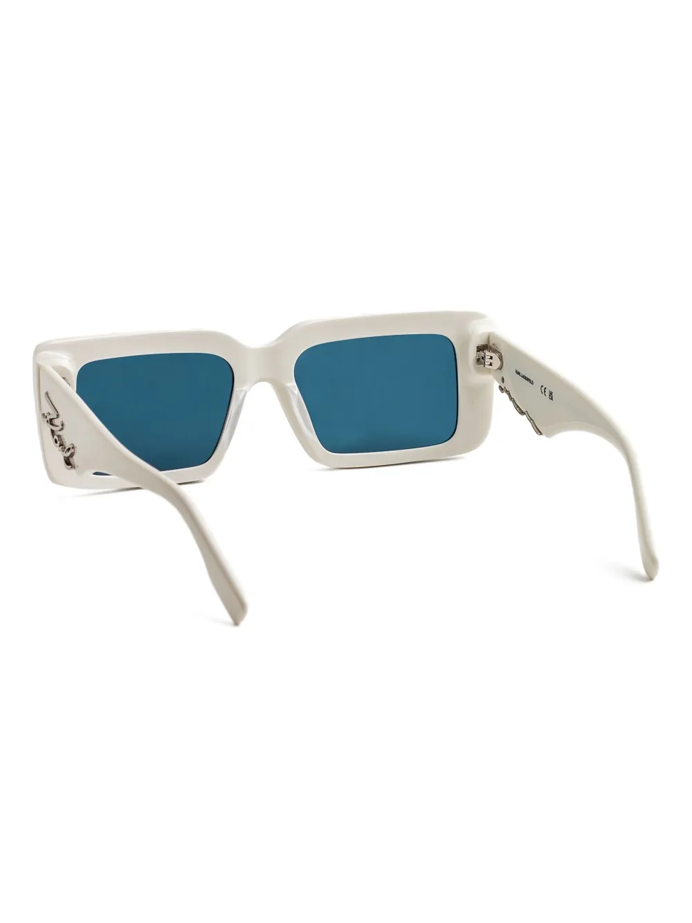 Karl Lagerfeld Karl Signature zonnebril Wit