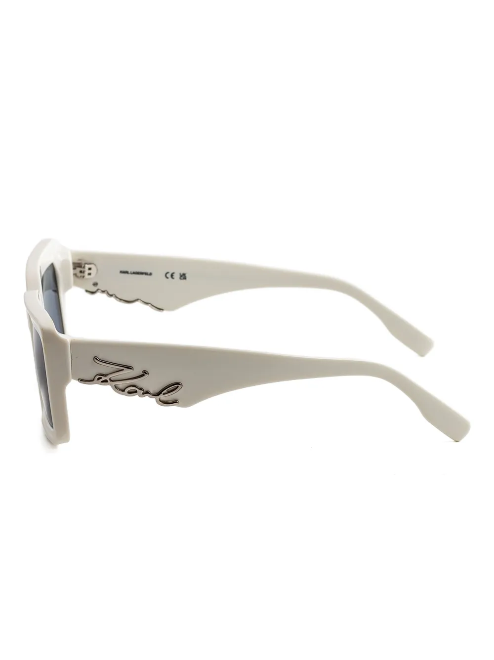 Karl Lagerfeld Karl Signature zonnebril Wit