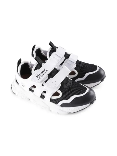 FLOWER MOUNTAIN KIDS  mesh-panelled sneakers