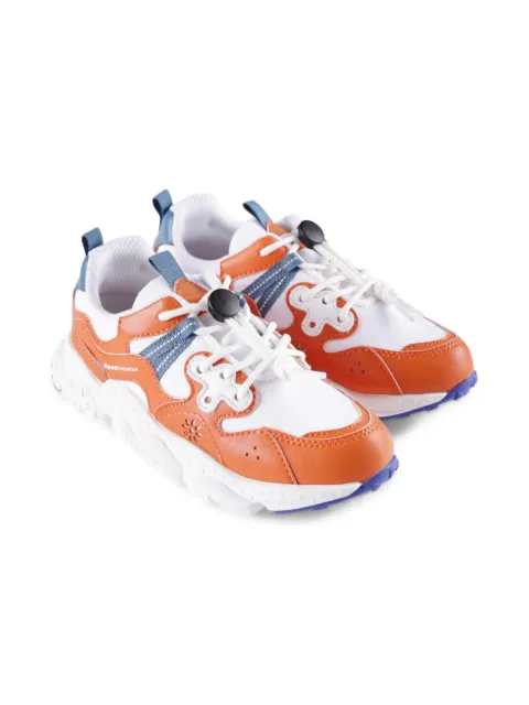 FLOWER MOUNTAIN KIDS  Yamano chunky-sole sneakers