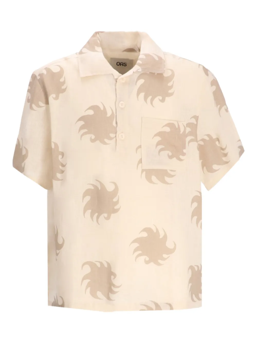 OAS Company Ember Girona short-sleeve shirt | Neutrals | Image 1