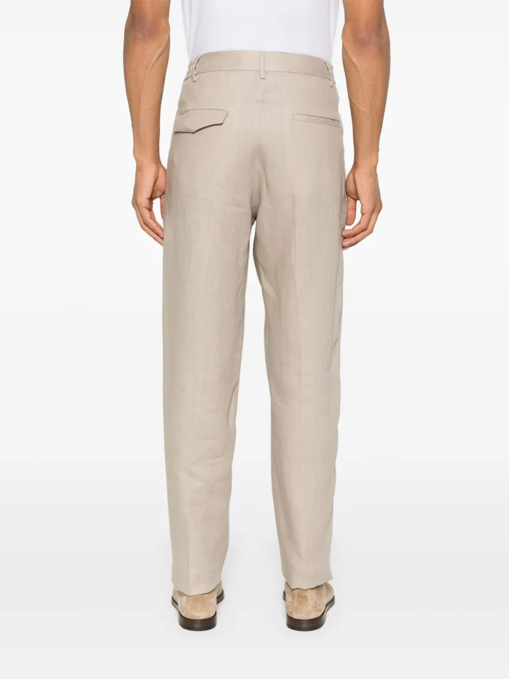 Tagliatore Katoenen broek Beige