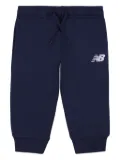 New Balance Kids logo-print track pants - Blue