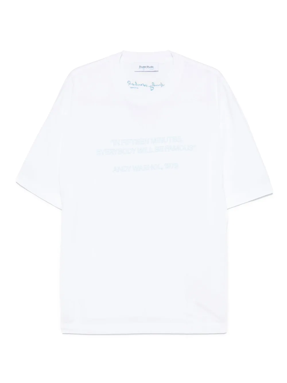 Études Studio Andy Warhol T-shirt | White | Image 1