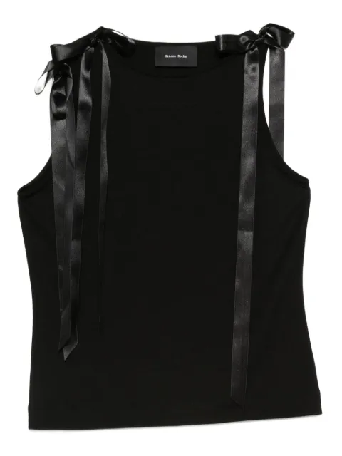 Simone Rocha bow ribbon tank top