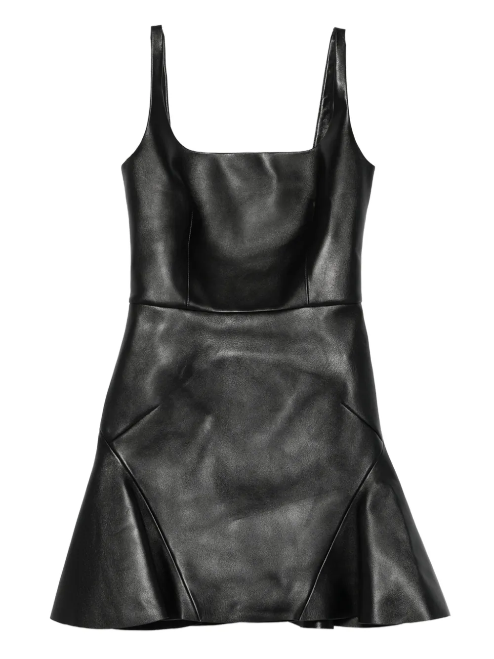 Givenchy Flared Mini Dress In Black