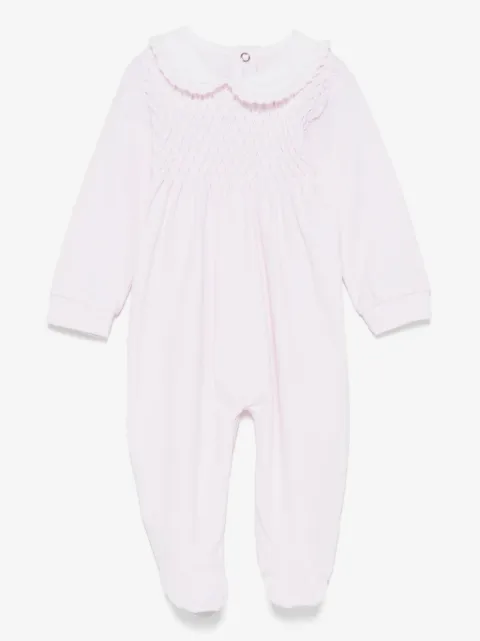 Siola smocking-detail pyjamas