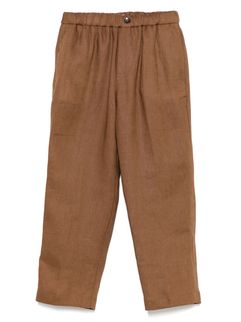 Siola linen trousers | Brown | Image 1