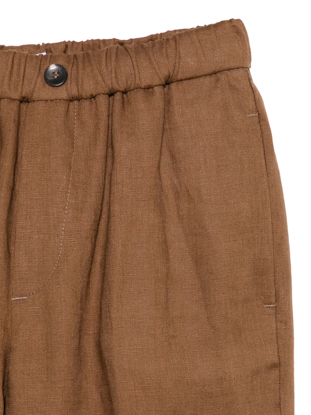 Siola Linnen broek Bruin