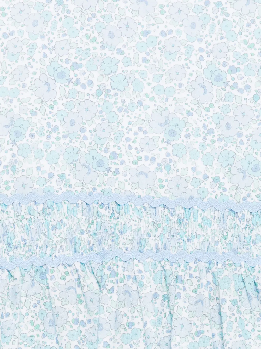 Siola Jurk met bloemenprint Blauw