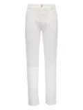 Zegna linen-blend trousers - White