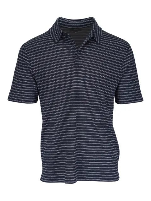 Vince striped polo shirt