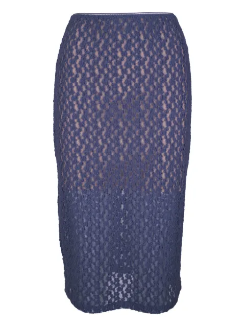 Vince floral lace skirt