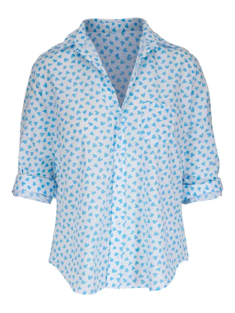 Frank & Eileen heart-print shirt