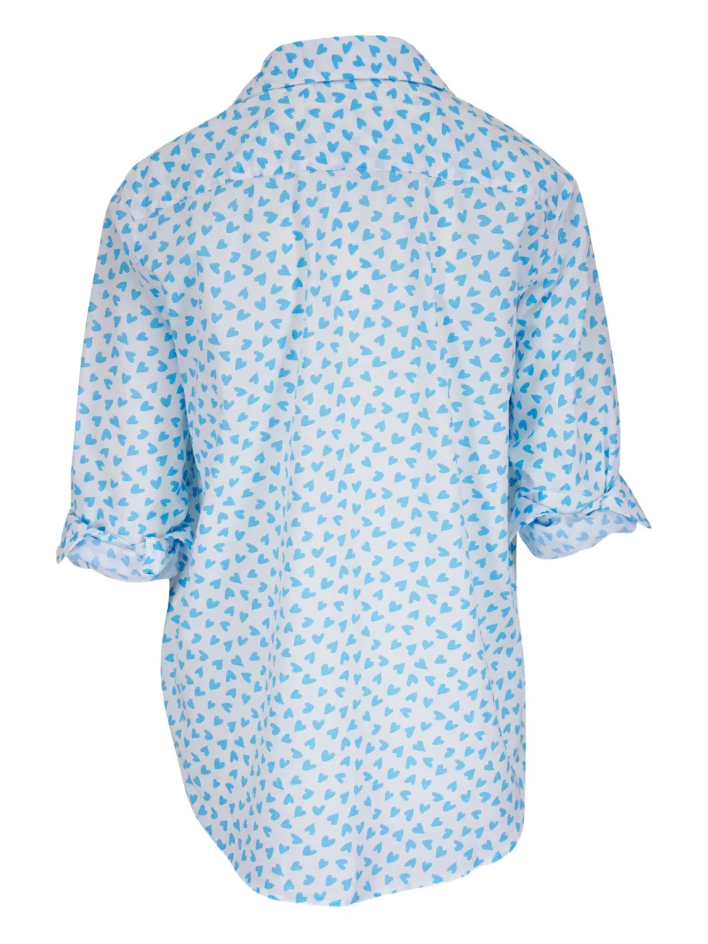 Frank & Eileen heart-print shirt - Blauw