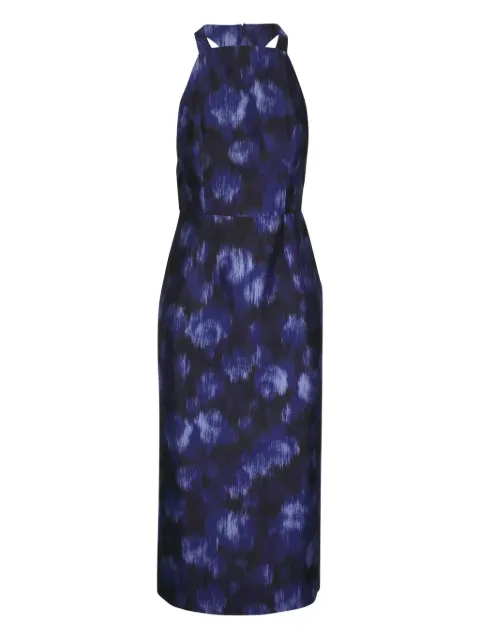 Michael Kors vestido midi con estampado abstracto