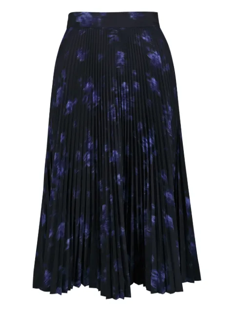 Michael Kors falda midi con diseño plisado