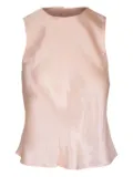 Vince satin-finish top - Pink