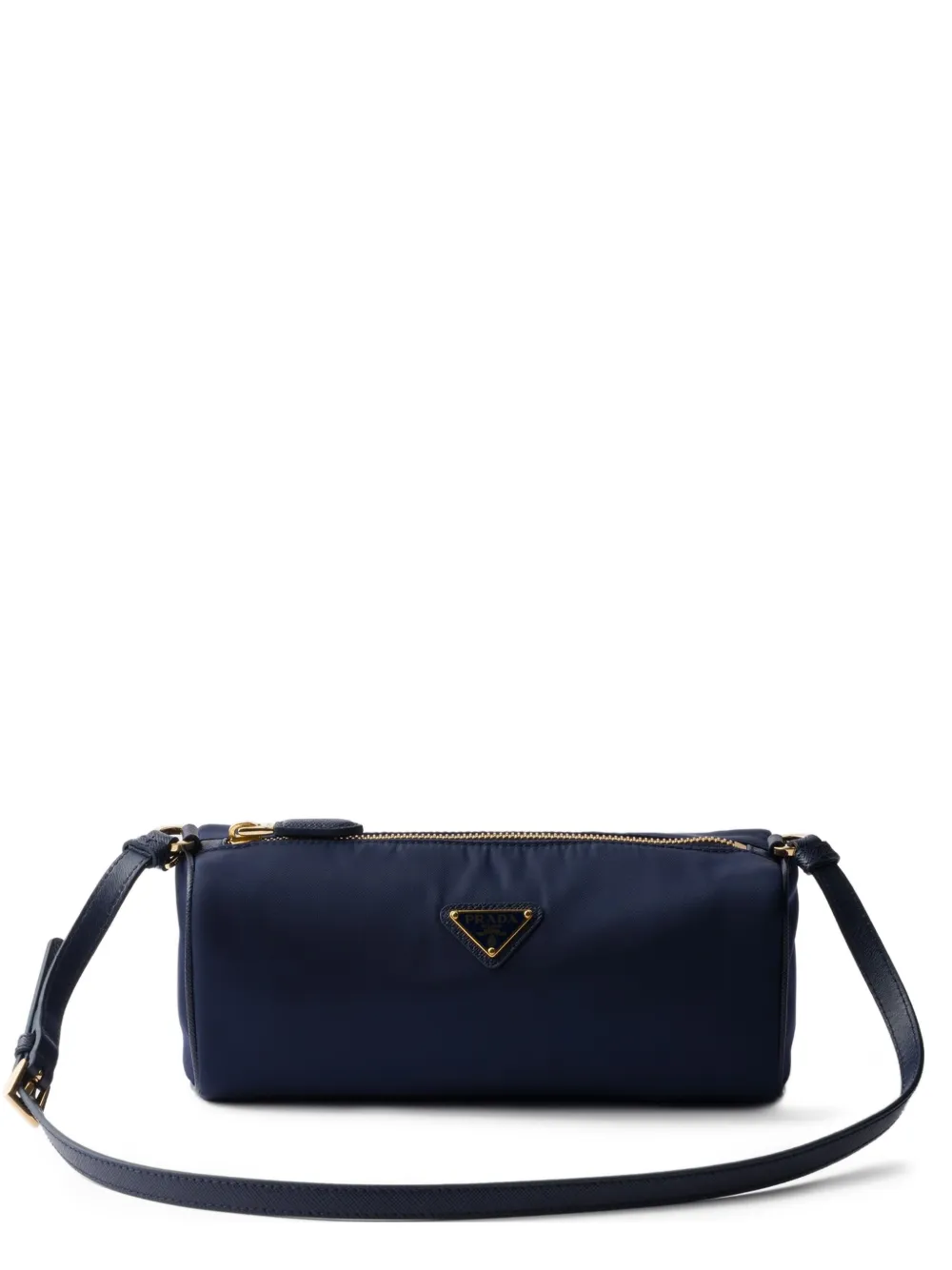 Prada Bolsa transversal Re-Nylon com zíper | Azul | Image 1
