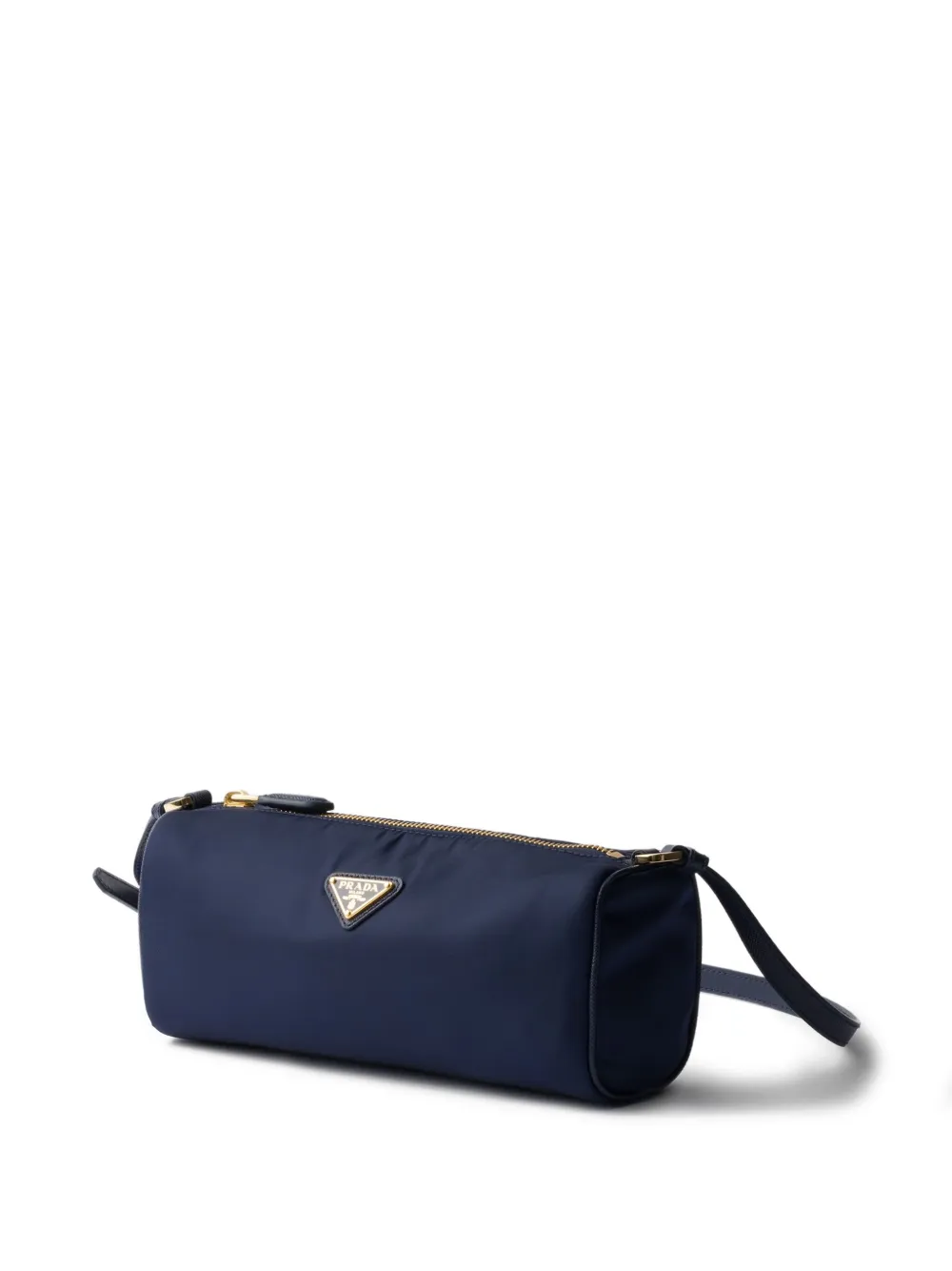 Prada Re-Nylon crossbodytas met rits Blauw