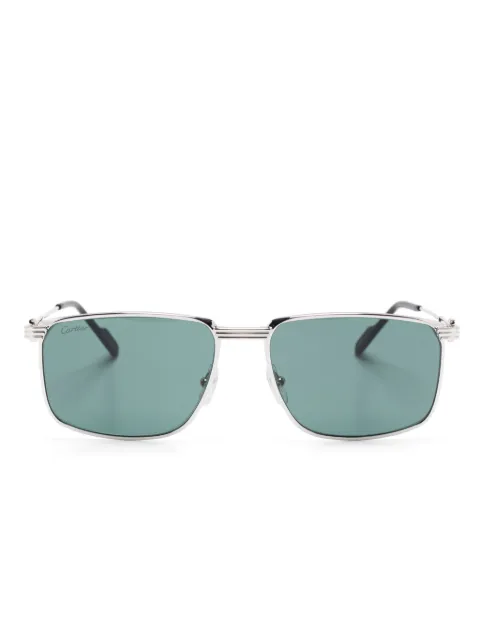 Cartier Eyewear lentes de sol con armazón cuadrada