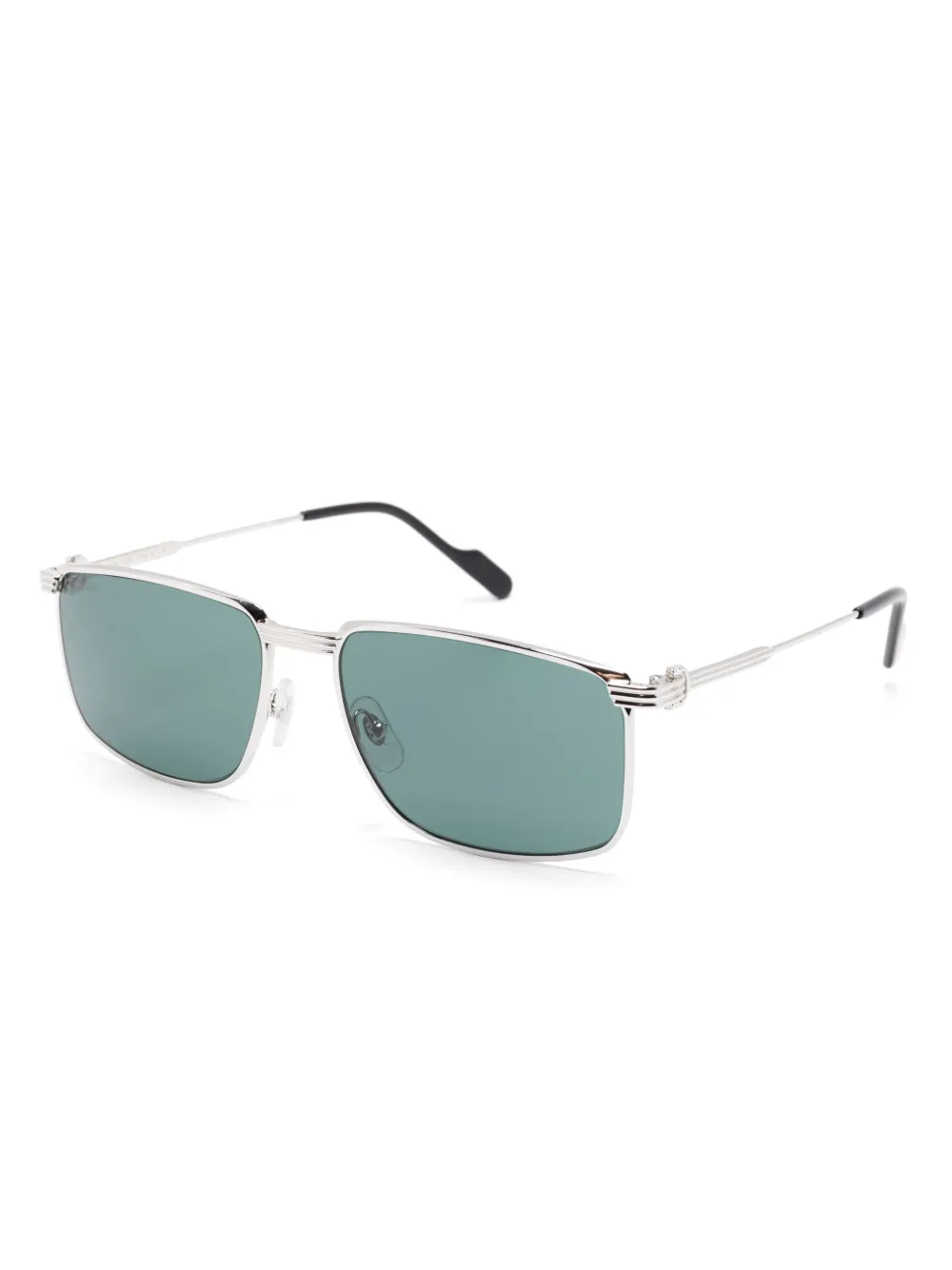 Cartier Eyewear square-frame sunglasses - Zilver