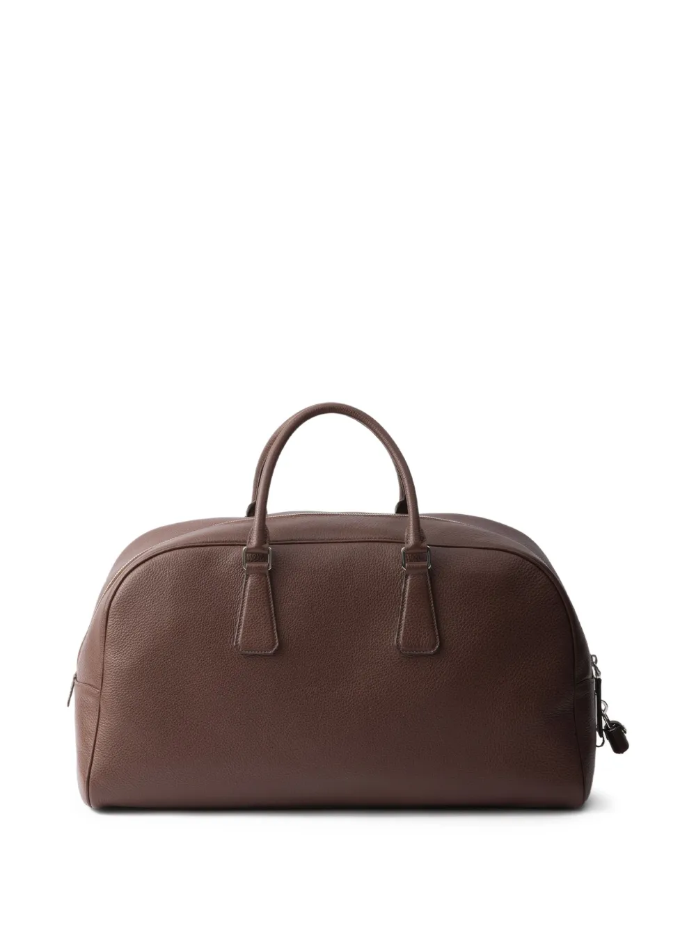 Prada Soft leren duffeltas Bruin