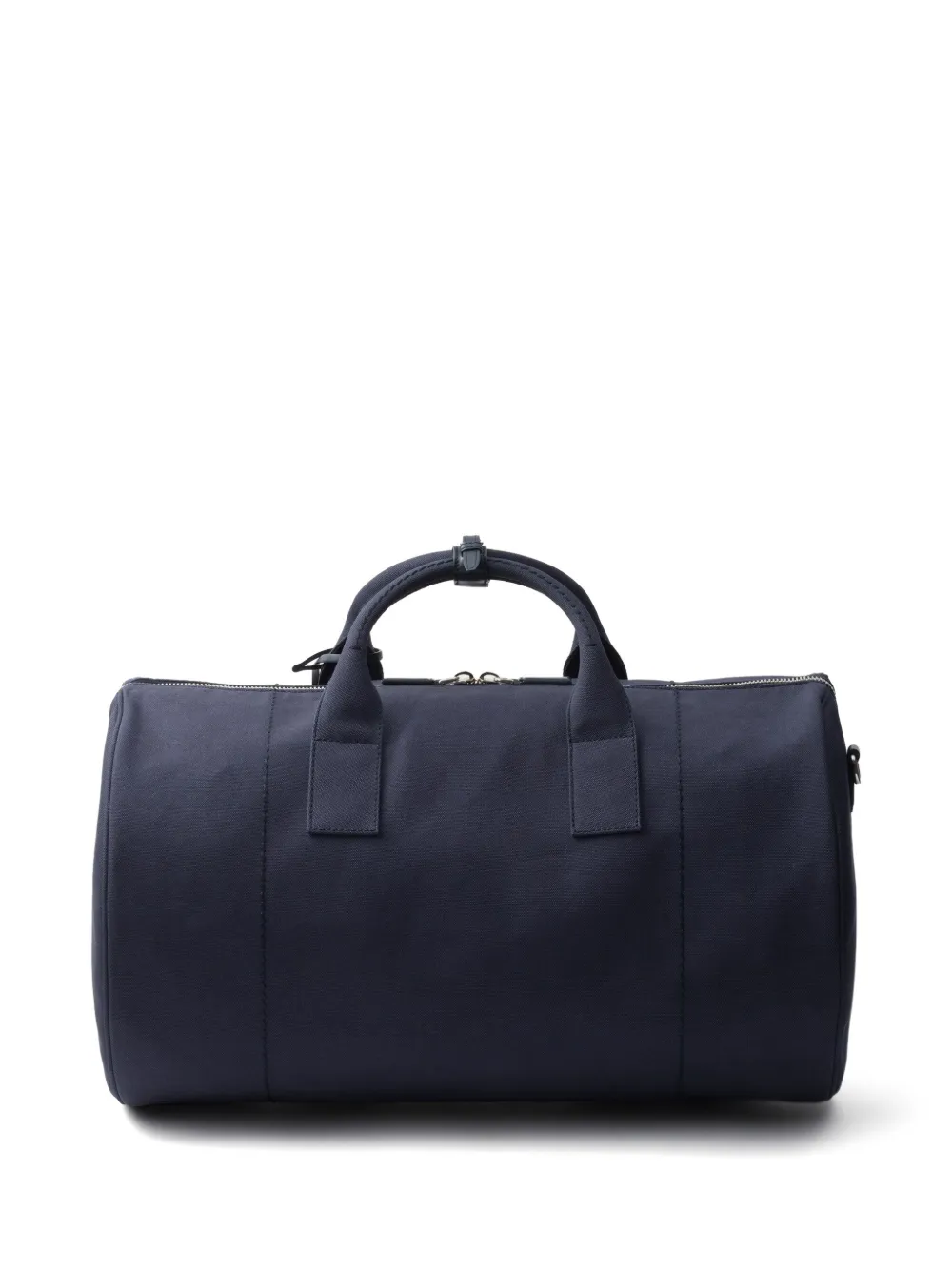 Prada Duffeltas met logo-reliëf Blauw