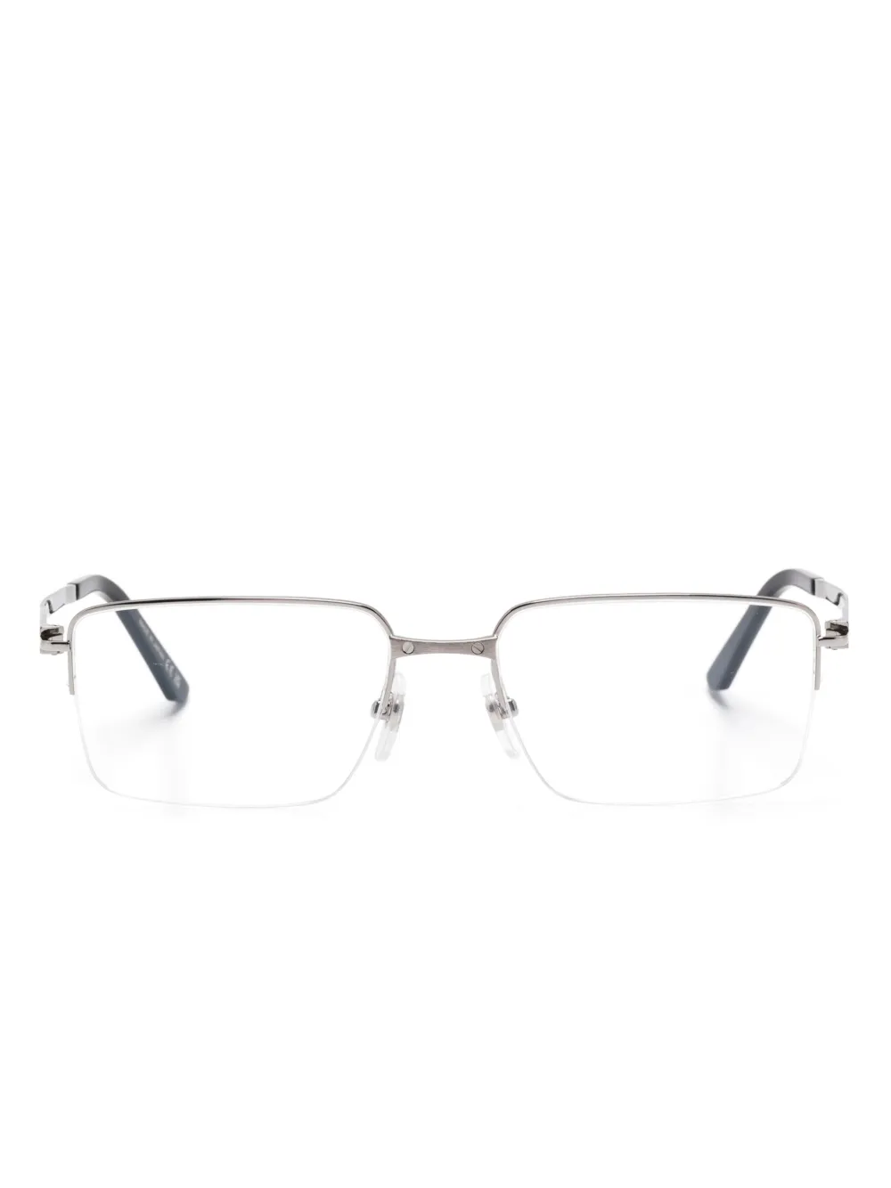 Cartier Eyewear rectangular-frame glasses | Silver | Image 1
