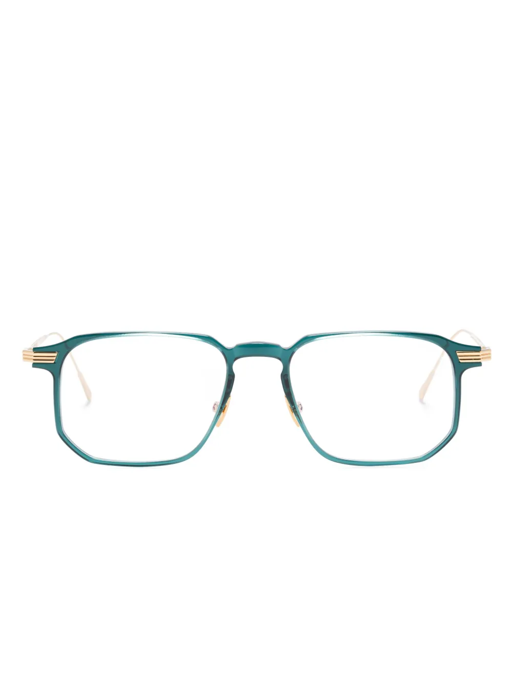Cutler & Gross lentes con armazón rectangular | verde | Image 1