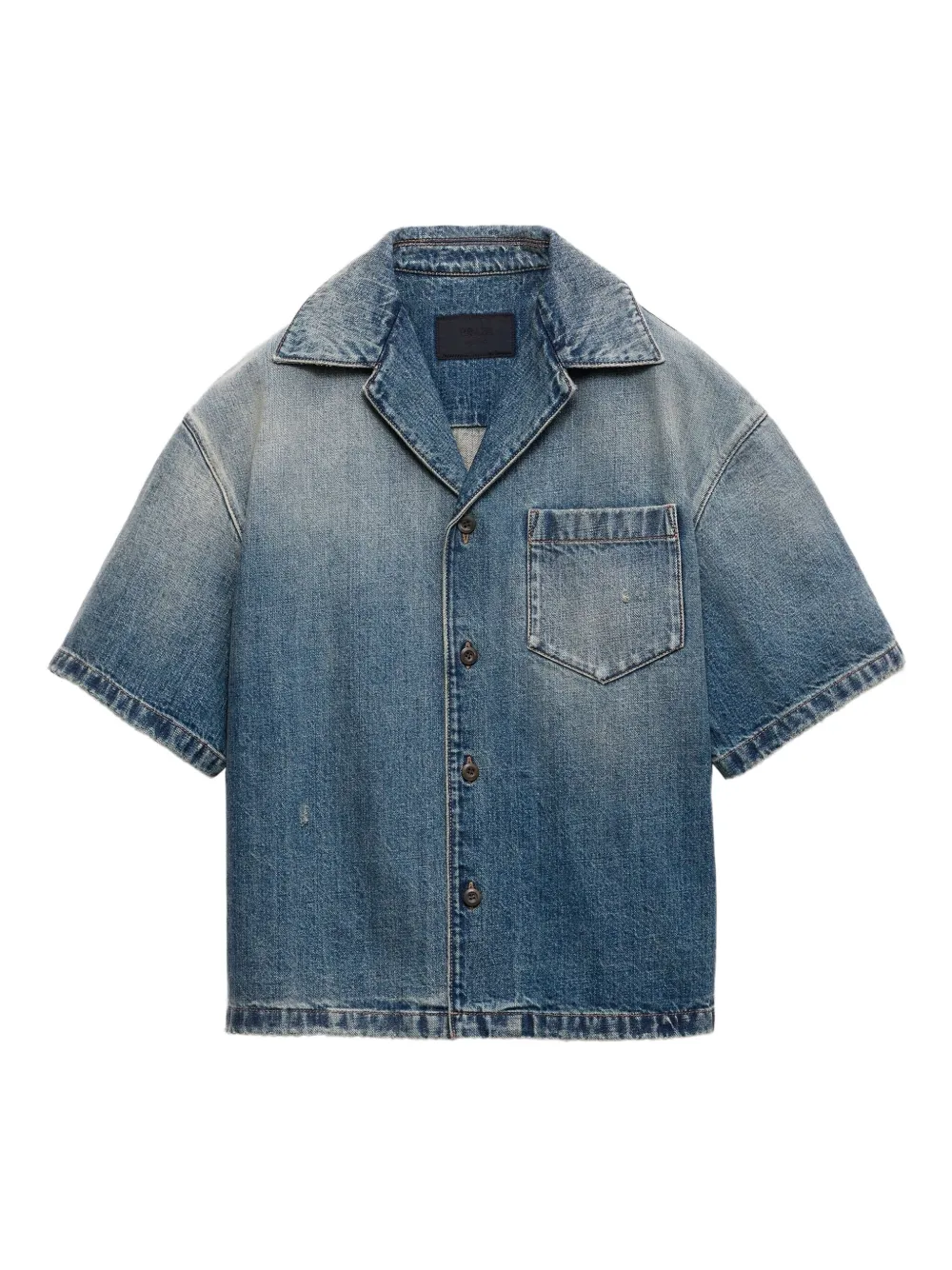 Prada Denim overhemd Blauw