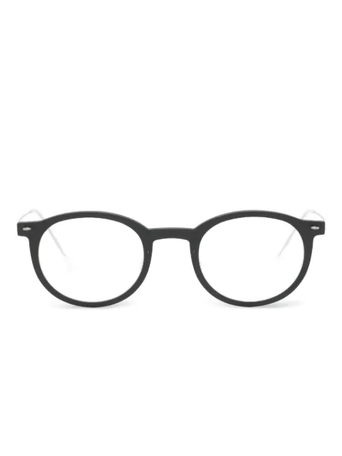 Lindberg round-frame glasses