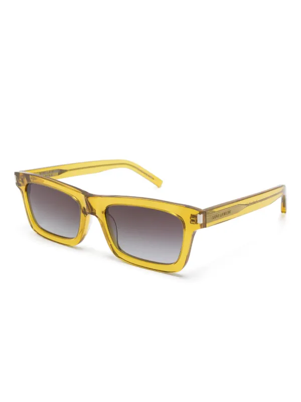 Saint Laurent Eyewear Betty Sunglasses Yellow FARFETCH TR