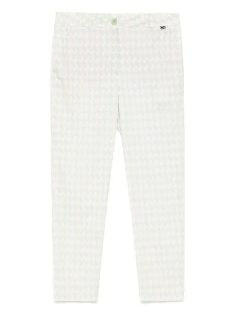 MARCCAIN pantalones con estampado geométrico