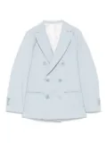 i'm brian slub-texture blazer - Blue