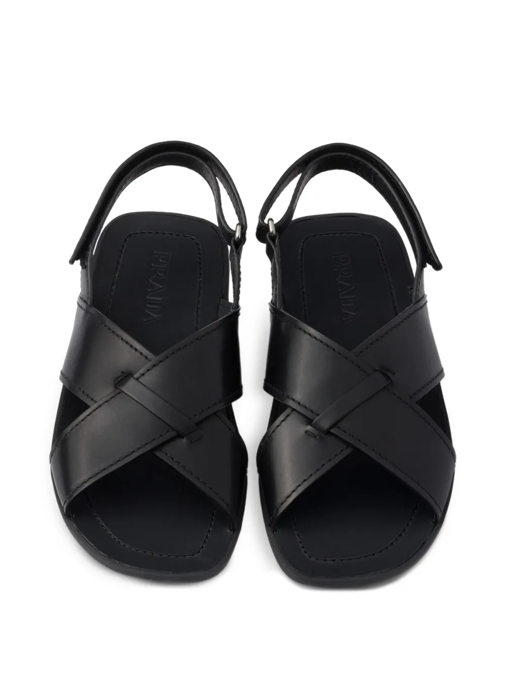 Prada Decò sandals Black