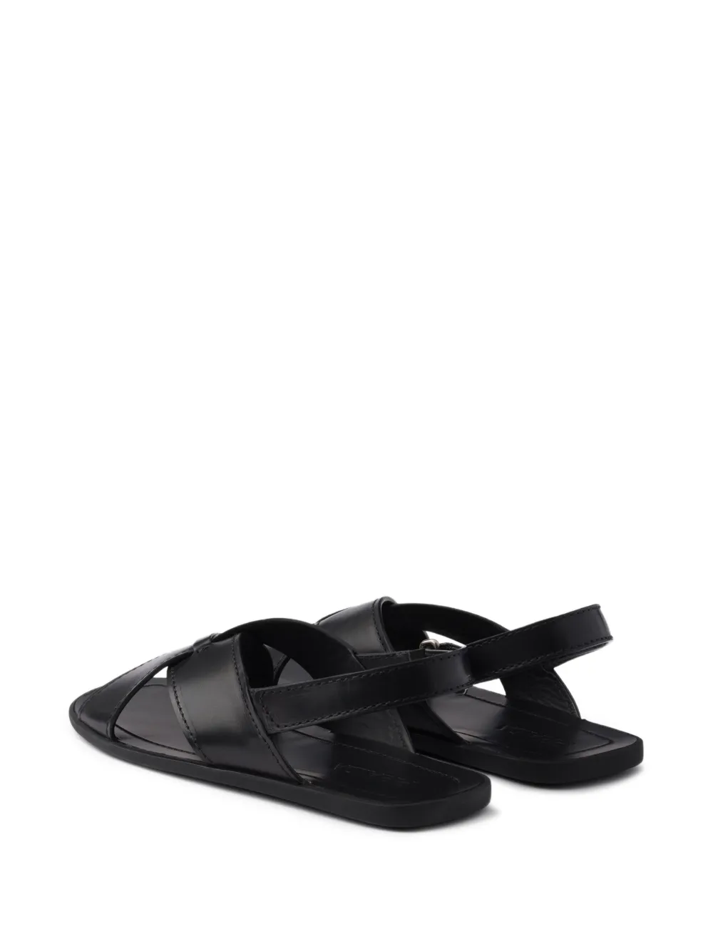 Prada Decò sandals Black