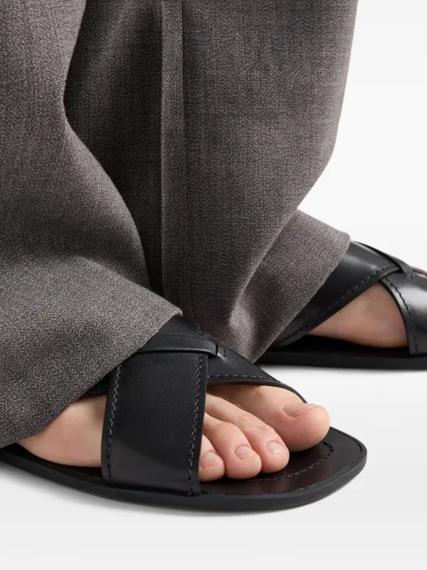 Prada Decò Sandals | Black | FARFETCH