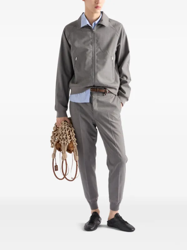 Prada ストライプ シャツ | ブルー | FARFETCH JP