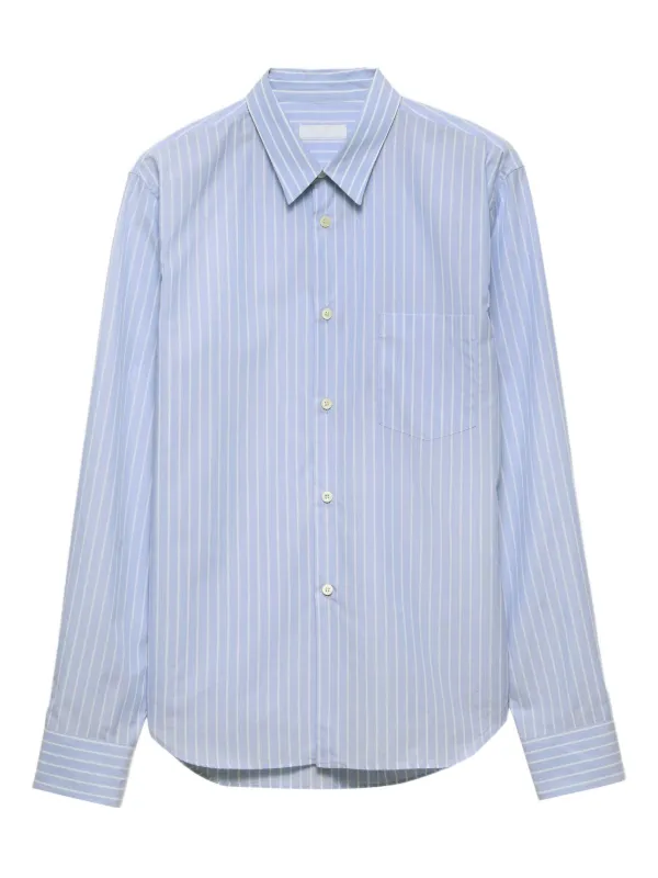 Prada ストライプ シャツ | ブルー | FARFETCH JP