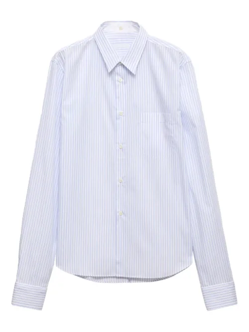 Prada chemise à rayures - Blanc - Prada - Modalova