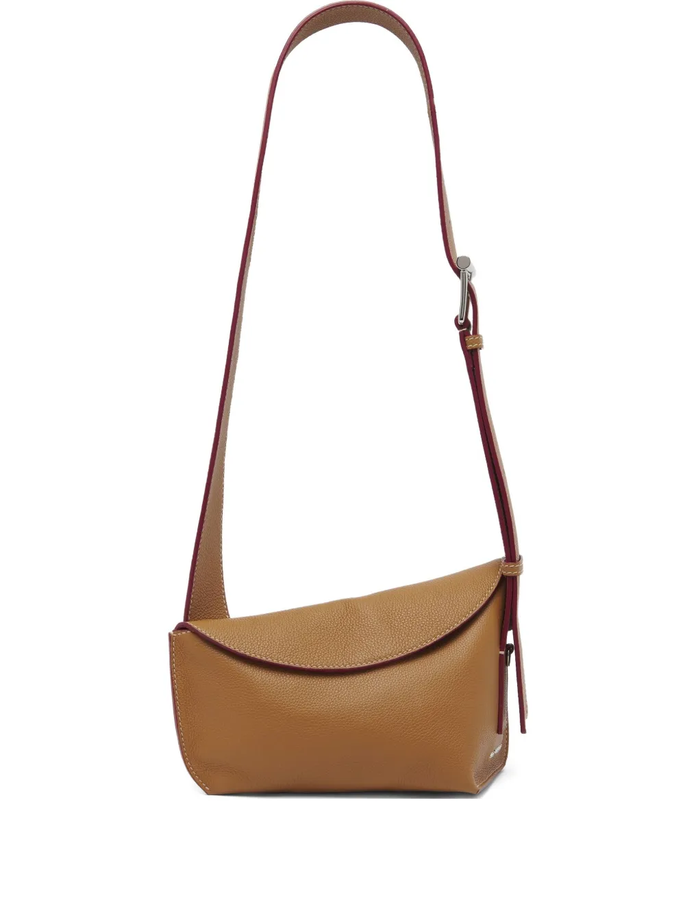 Alexander McQueen Asymmetrische crossbodytas Bruin