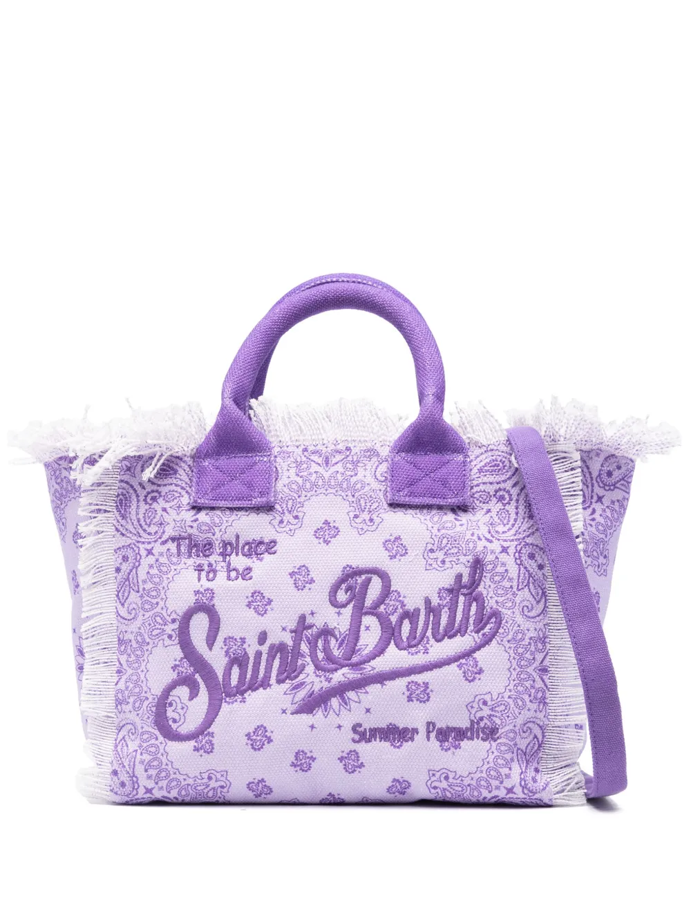 MC2 Saint Barth Colette ハンドバッグ - パープル MC2 Saint Barth Colette ハンドバッグ - パープル