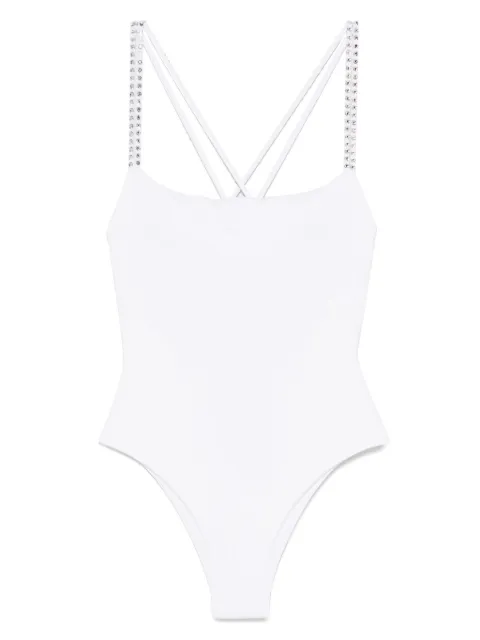 Fisico rhinestone-embellished swimsuit
