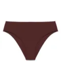 Fisico high-waisted bikini bottoms - Brown