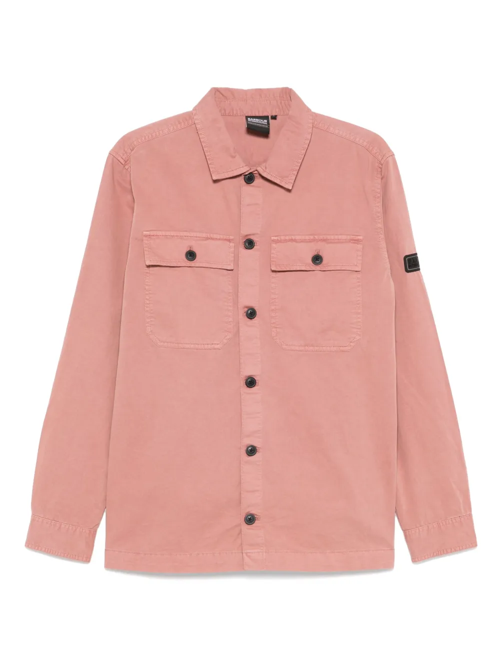 Barbour International cotton shirt jacket - ピンク Barbour International cotton shirt jacket - ピンク