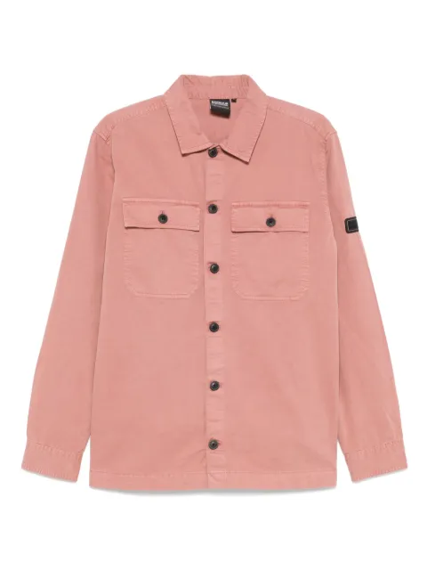 Barbour International sobrecamisa de algodón