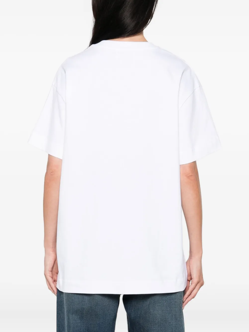 Givenchy T-shirt met logoprint Wit