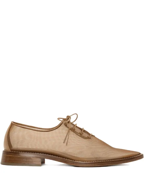 Victoria Beckham zapatos oxford de malla